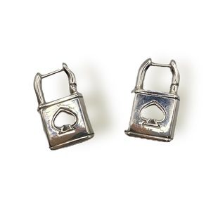 Kate Spade Lock Drop Earrings